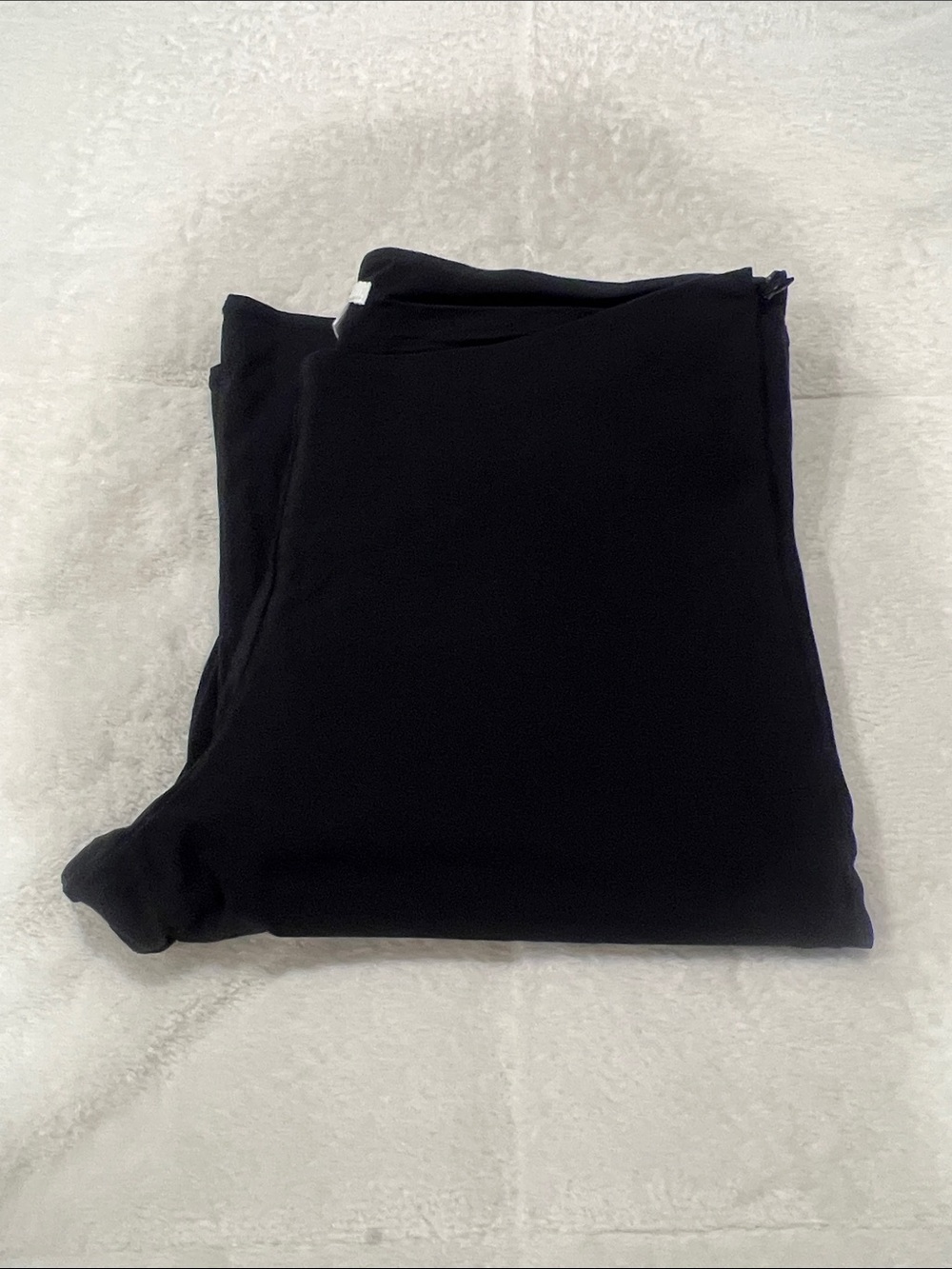 Black Flared Stretch Pants